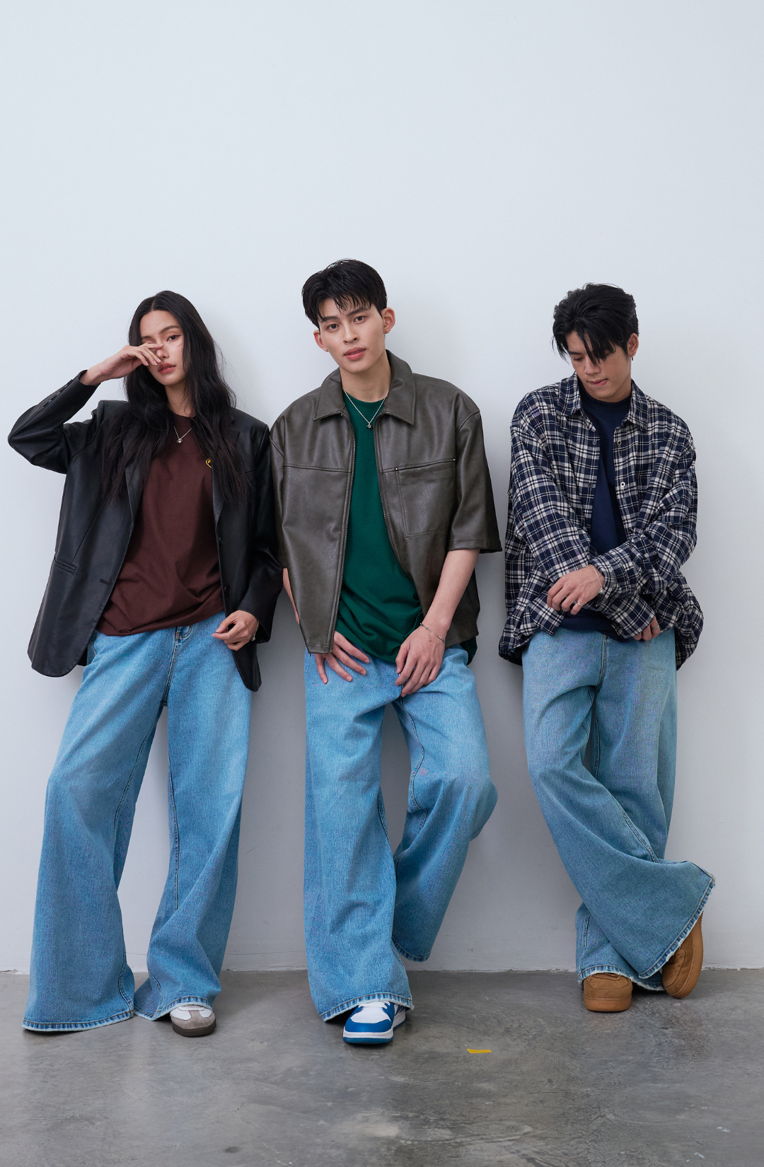 BLUE RING NDD BAGGY JEANS