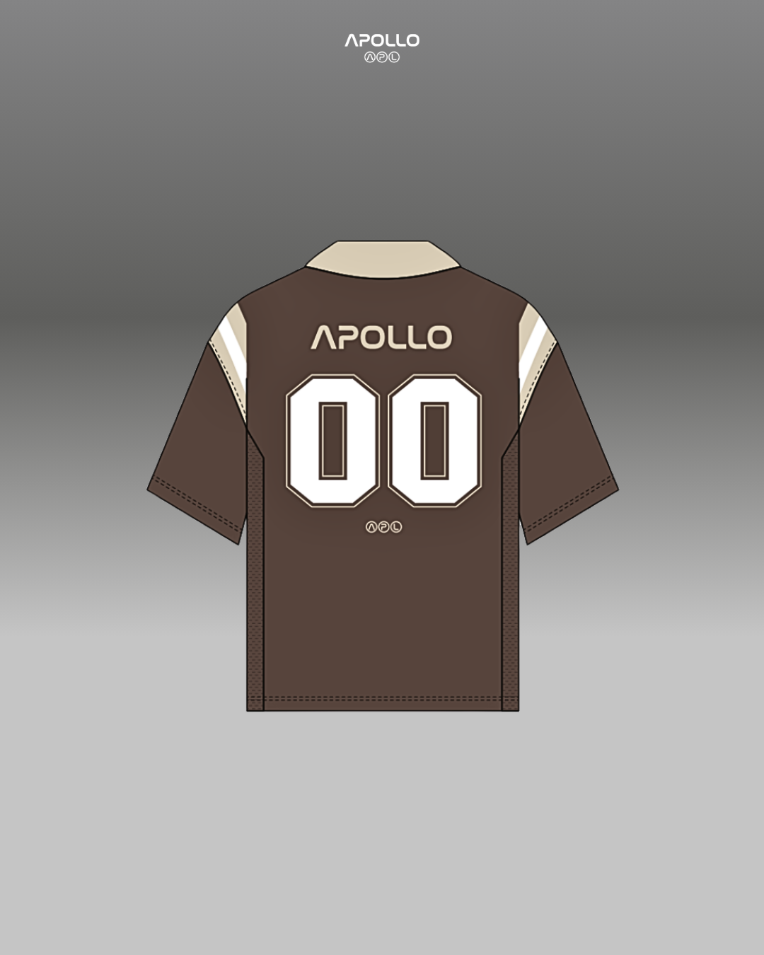 BROWN DOMAIN JERSEY