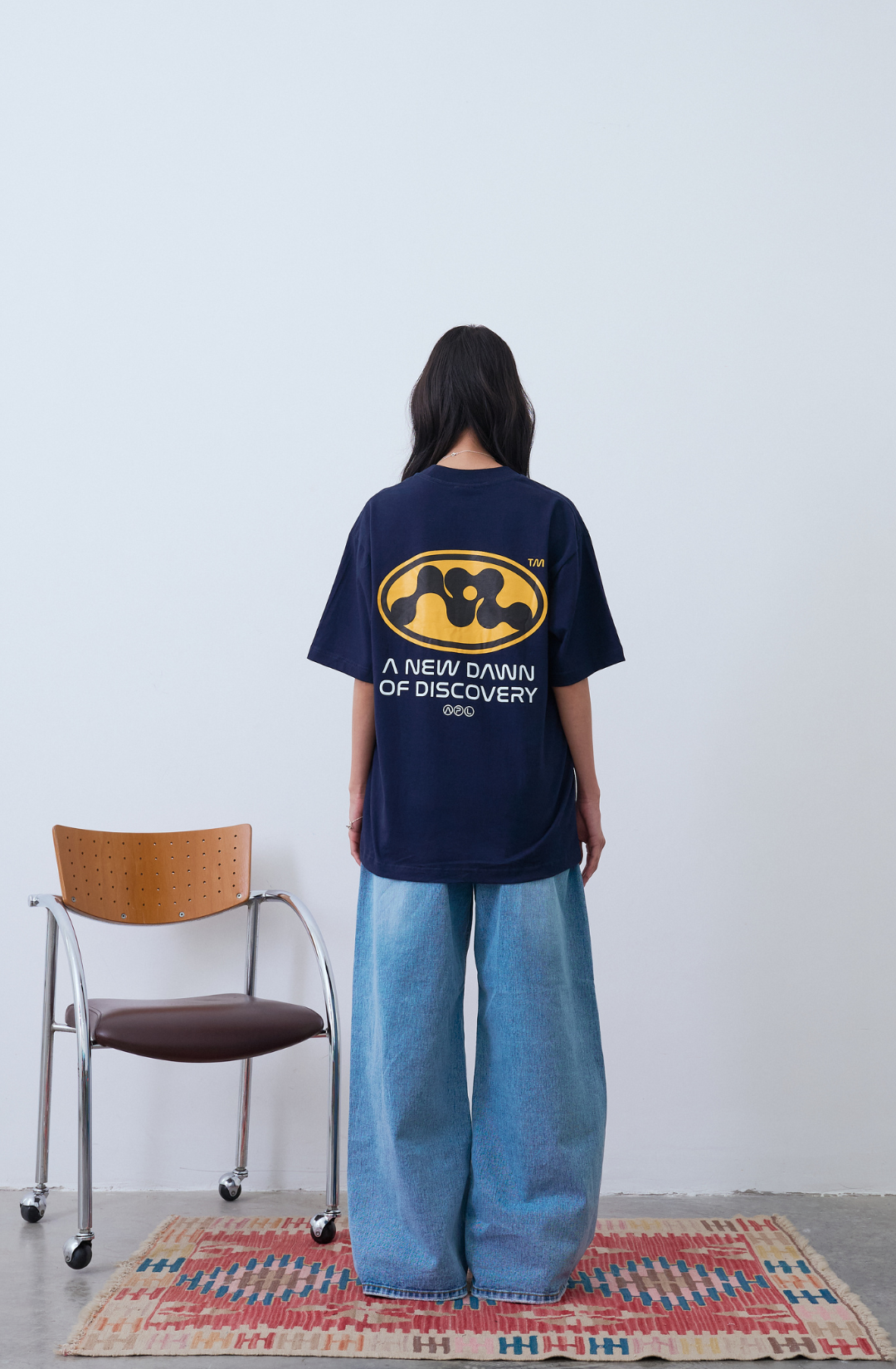 SATURN BLUE A NEW DAWN OF DISCOVERY TEE