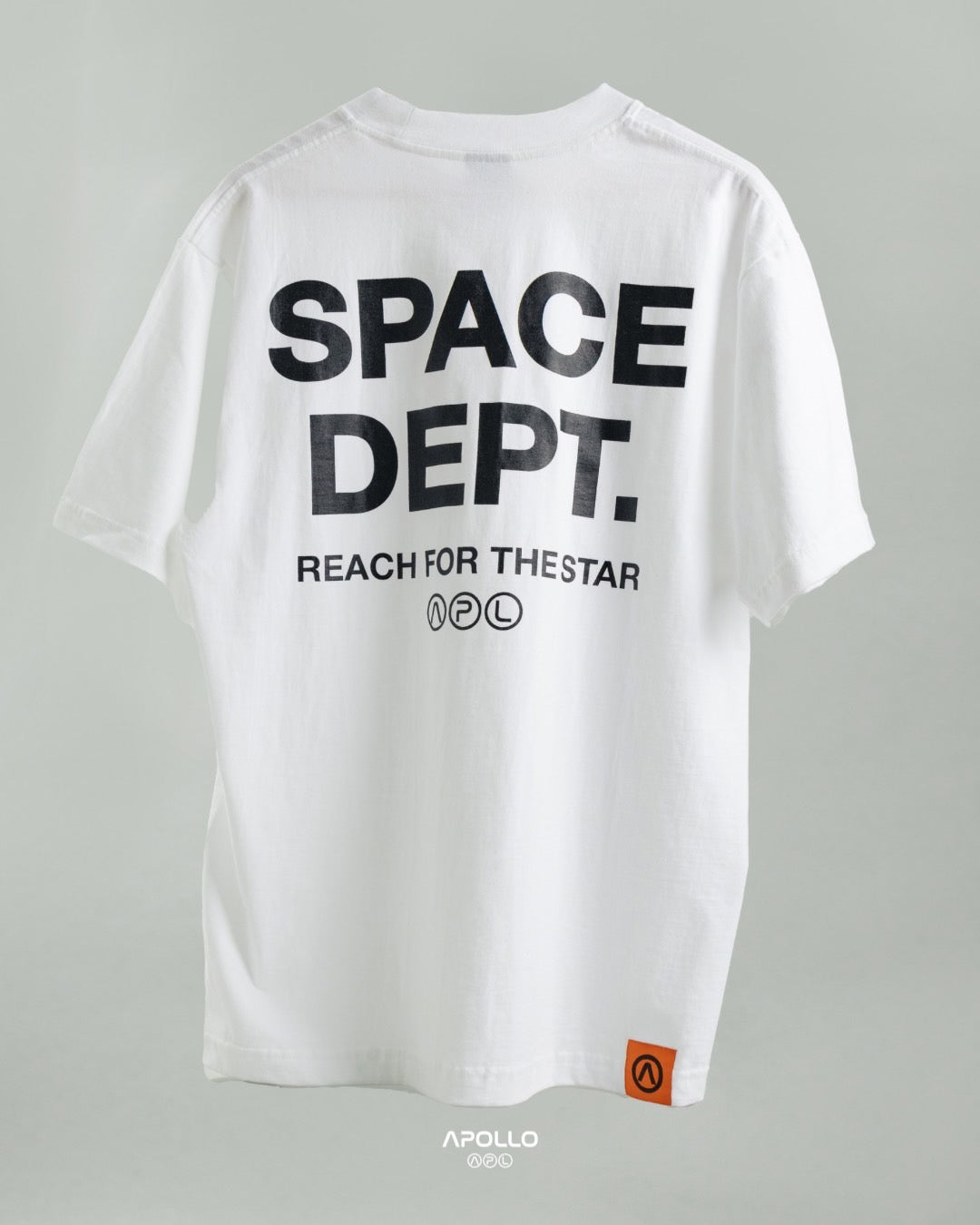 White Reach For The Star Tee