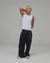 BLACK DOMAIN DOUBLE KNEE JEANS
