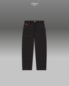 BLACK DOMAIN DOUBLE KNEE JEANS