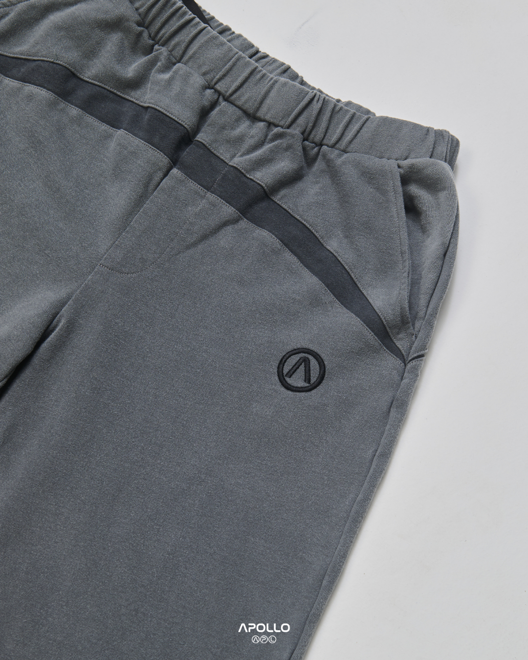 GRAY DOMAIN SWEAT PANTS