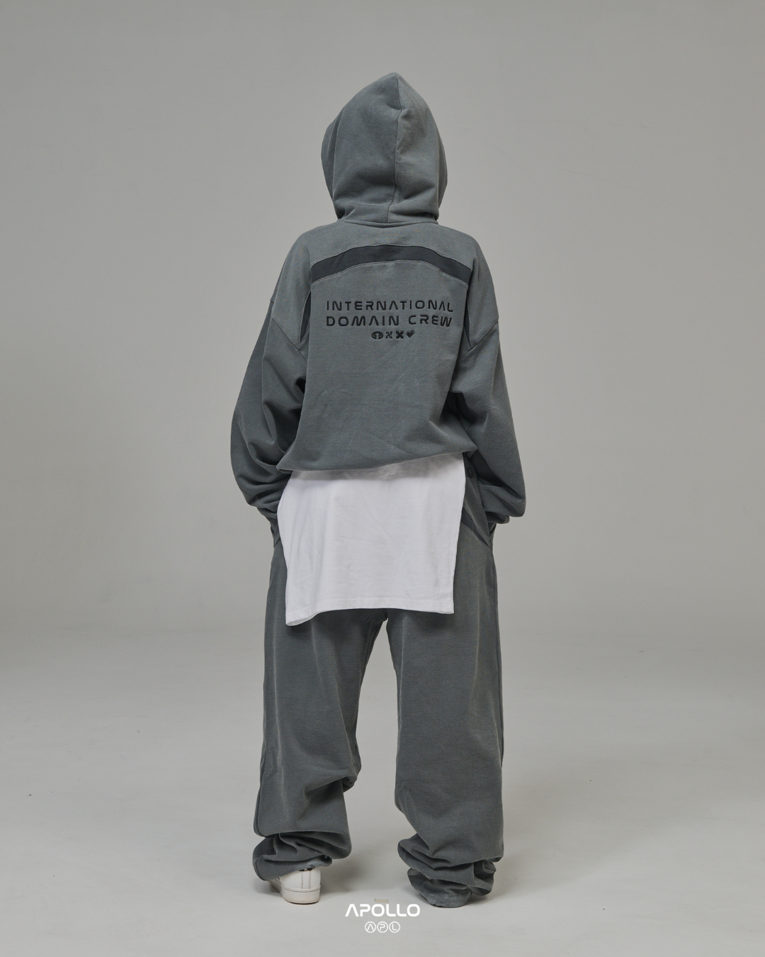 GRAY DOMAIN HOODIES