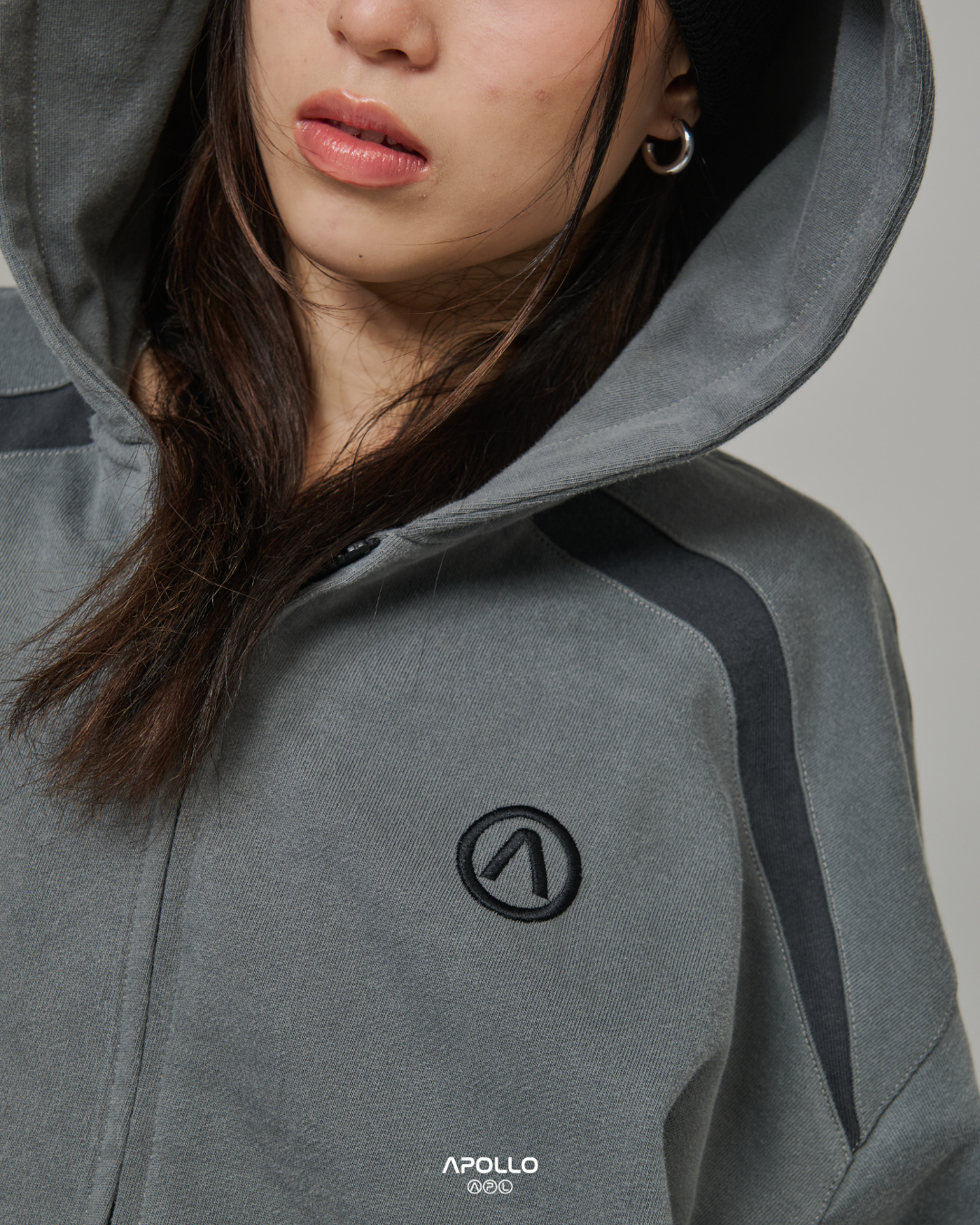 GRAY DOMAIN HOODIES